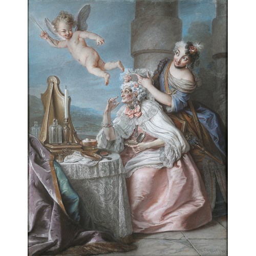 Folly Embellishing Old Age with the Adornments of Youth